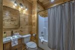 Terrace Level Full Bath Shower/Tub Combo